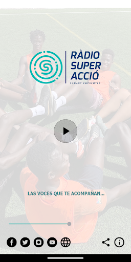 Android application Radio Superacció screenshort
