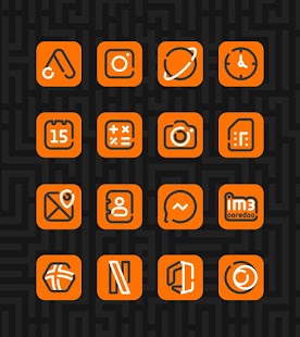 Linios Orange - Icon Pack Screenshot