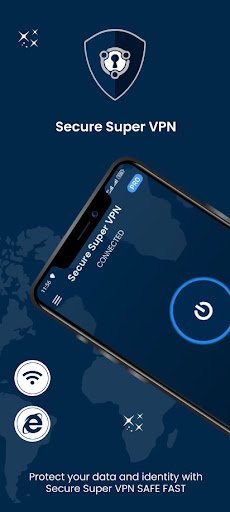 Secure Super VPN Screenshot 2 - AppWisp.com