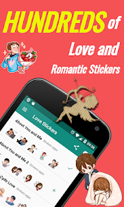 Romantic Stickers & Love WA