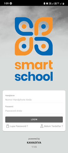 Android application Smart School Jagakarsa screenshort