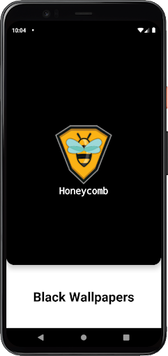 Android application Black Wallpapers screenshort