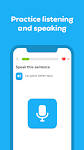 screenshot of Duolingo: language lessons
