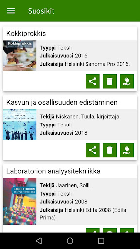 Android application TokiON screenshort