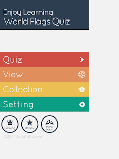 Enjoy Learning World Flags Quiz Screenshot