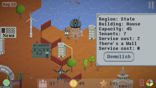 Android application Weltreich: Political Strategy screenshort