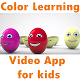 Color Learning app for kids - Toddlers Video App icon