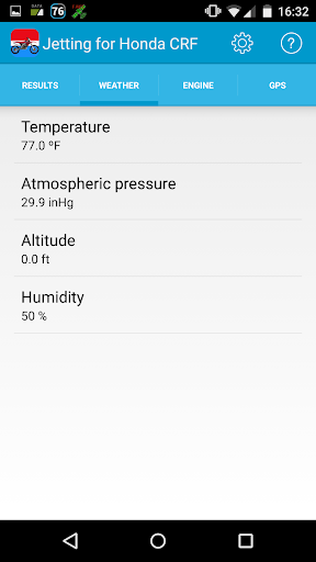 Jetting for Honda CRF dirtbike