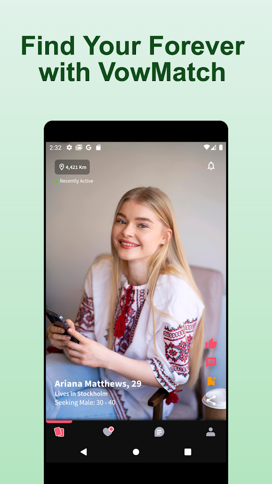 #1. Vow Match: Matrimony (Android) Podle: Asad Mubashar