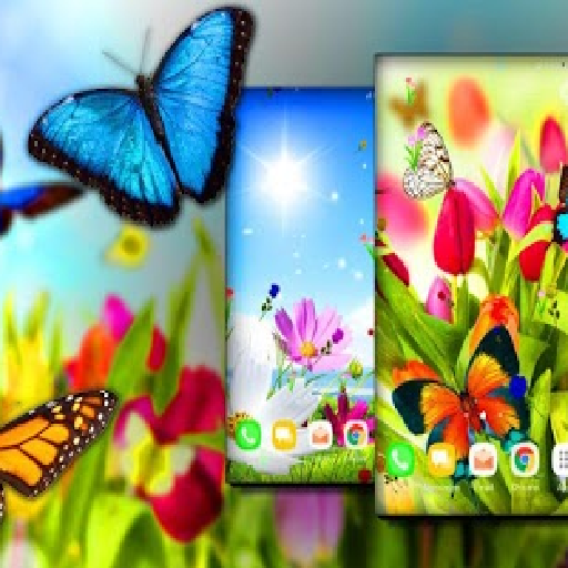Spring wallpaper logo