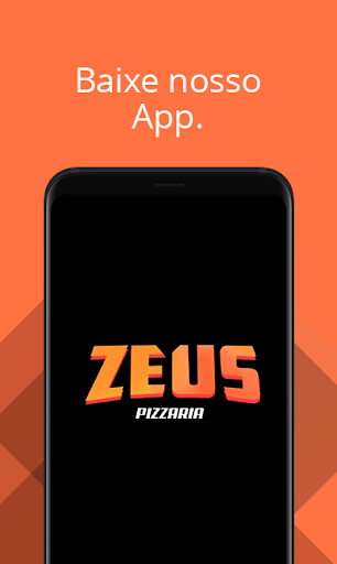 Android application Zeus Pizzaria screenshort