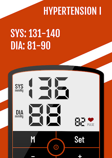 Blood Pressure Tracker App log Screen 3