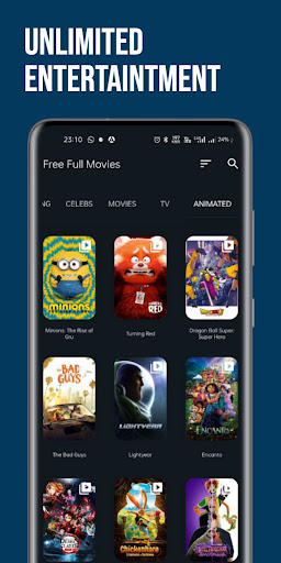 Android application Full Movies screenshort