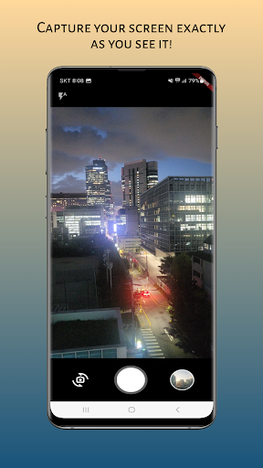 Android application screen shotting screenshort