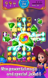 Jewel Witch - Match 3 Game Screenshot