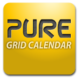 Pure Grid calendar widget icon