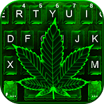 Cover Image of Tải xuống Chủ đề Neon Green Weed 1.0 APK