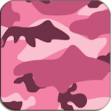 Pink Camo Keyboard icon