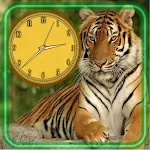 Cover Image of Descargar Tiger Jungles Clock  APK