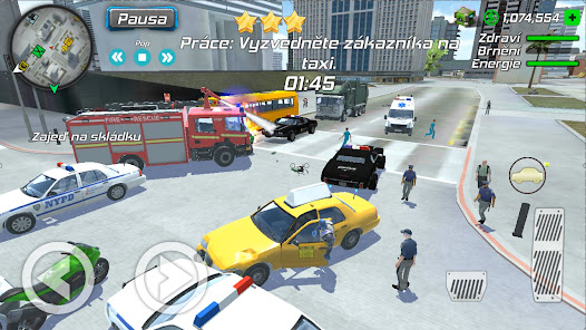 Captura de Pantalla 3 Grand Mobile Hero Gangster android