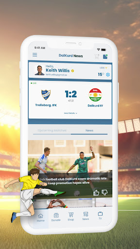 Android application Dalkurd FF screenshort