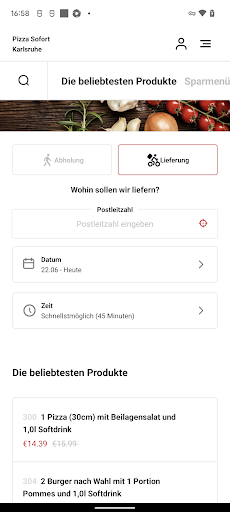 Pizza Sofort Karlsruhe Screen 3