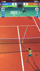 プロテニス対戦：マルチプレイヤーゲーム