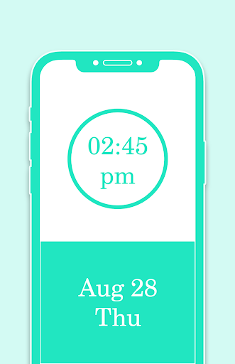 Color Clock Live Wallpaper Screen 3