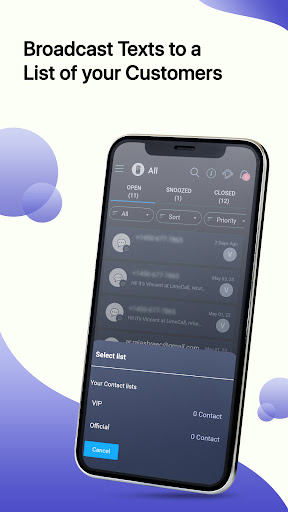 LimePhone: Second Phone Number Screen 2