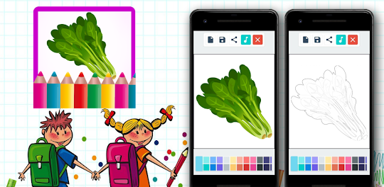 Spinach Coloring Games
