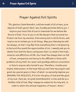 Captura 18 Prayer Against Evil Spirits android