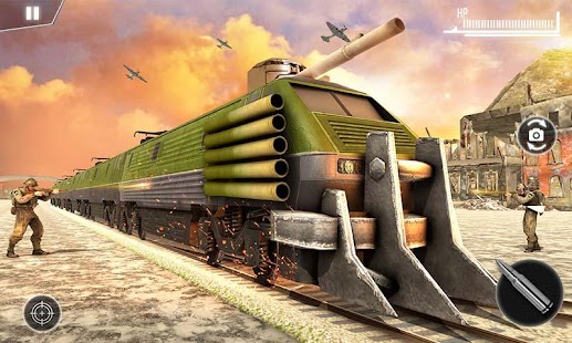 Army Train Shooter: Train Game Screenshot