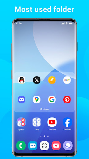 Screenshot of Super S10 Launcher, Galaxy S10