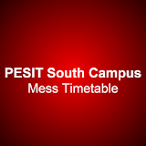 PESIT-BSC Mess Timetable icon