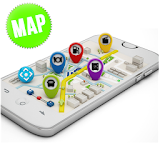 GPS Navigation & Map Factor icon