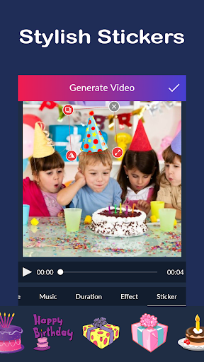 Birthday Video Maker - Free Bi