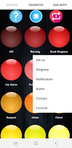 Super Siren Ringtones Screen 3