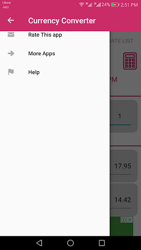 US Dollar To Egyptian Pound and NAD Converter App