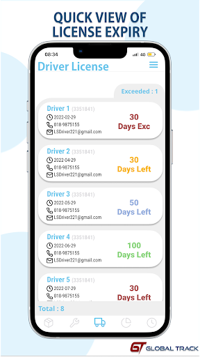 GT Manager Screen 2