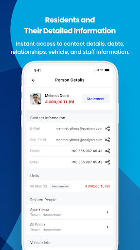 Apsiyon Manager screenshot 4
