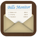 Bills Monitor Reminder Easily Manage Money icon