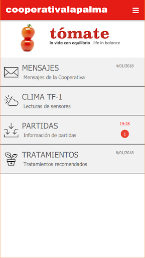 Android application La Palma screenshort