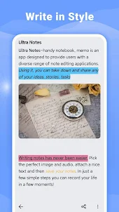 Ultra Notes: Notebook, Notepad