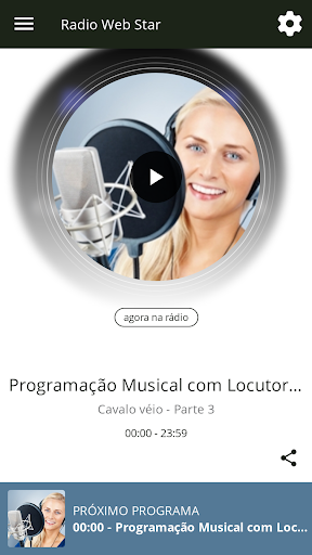 Android application Radio Web Star screenshort