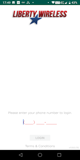 Android application Liberty Wireless screenshort