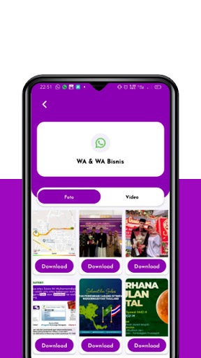 Tukang Download Status - Foto