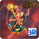Cover Image of Download 3D Hanuman Live Wallpaper  APK