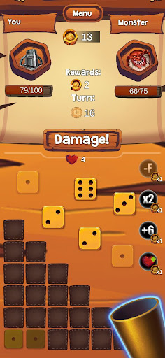 Android application Dice RPG- Farkle offline screenshort