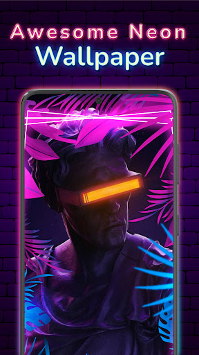 Neon Live Wallpaper Glitzy Screenshot 1 - AppWisp.com