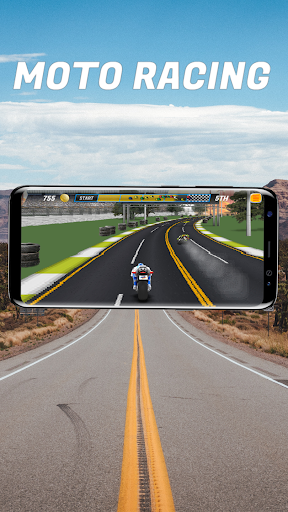Android application Moto Racing screenshort